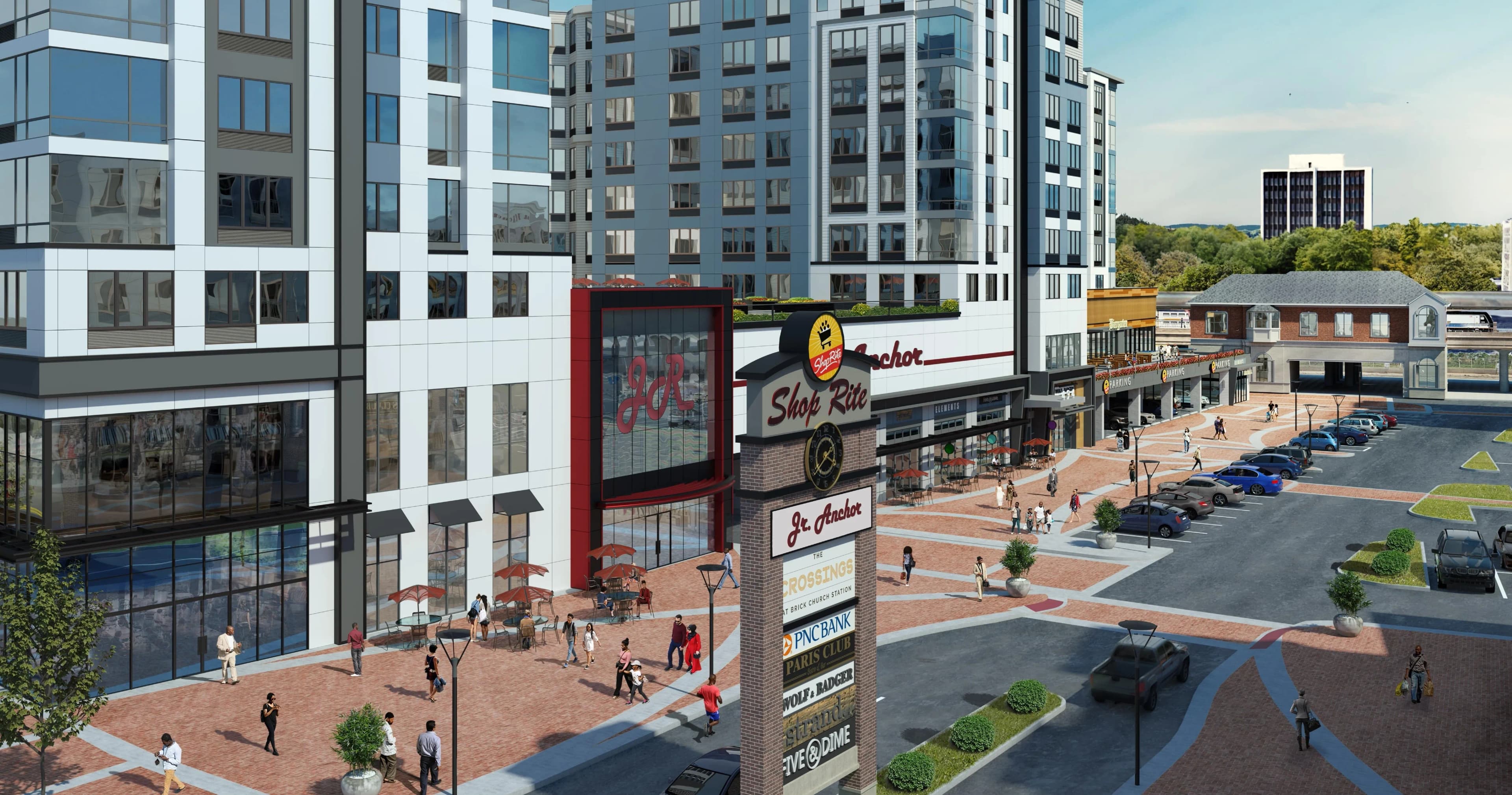 Crossings at Brick Church Station - Phase 1b Main Entry Drive